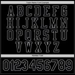 Personalized Varsity Letterman Jacket in Black and Gray - Full-Snap Bomber Style Personalized Black Gray Bomber Full-Snap