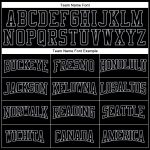 Custom Name and Number Personalized Black Gray Mesh Football Jersey - Authentic Team Apparel Personalized Black Gray Mesh