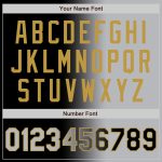 Personalized Bomber Jacket for Men in Black Gray Gold - Gradient Full-Snap Varsity Letterman Fashion Outerwear Personalized