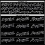 Personalized Black Gray Pinstripe Sleeveless Baseball Jersey for Men and Women Personalized Black Gray Pinstripe Gray Sleeveless
