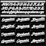 Personalized Black Gray Pinstripe Sleeveless Jersey for Baseball Personalized Black Gray Pinstripe White Sleeveless Baseball