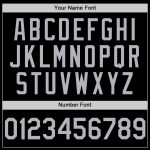Customizable 3D Geometric Shapes Black Gray Purple Baseball Jersey with Personalized Name and Number Personalized Black Gray-Purple