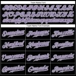 Personalized Baseball Jersey in Black, Gray, and Purple - Sleeveless Design Personalized Black Gray-Purple Sleeveless Baseball