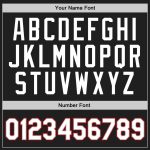 Custom Name Number Basketball Jersey - Personalized Black Gray Red Authentic Throwback Personalized Black Gray-Red Authentic