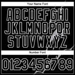 Custom Name Number Baseball Jersey - Personalized 3D Lightning Design in Black Gray White Personalized Black Gray-White 3D