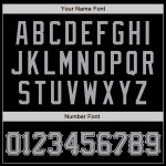 Custom Black and Gray White Baseball Jersey for Men and Women Personalized Black Gray-White Baseball Jersey 3