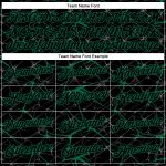 Custom Black Kelly Green 3D Abstract Performance T-Shirt for Men and Women Personalized Black Kelly Green 3D Abstract Network
