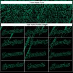 Personalized 3D Abstract Sharp Shape Black & Kelly Green Performance T-Shirt Personalized Black Kelly Green 3D Abstract Sharp