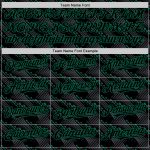 Custom Name and Number Baseball Jersey - Personalized Black and Kelly Green 3D Slant Lines Design Personalized Black Kelly