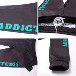 Custom Name and Number Fleece Jogger Sweatpants in Black and Kelly Green - Personalized Athletic Gear Personalized Black