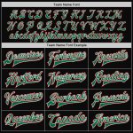 Custom Name Number Black Kelly Green Red Bomber Jacket Full-Snap Varsity Letterman Personalized Team Wear Personalized Black