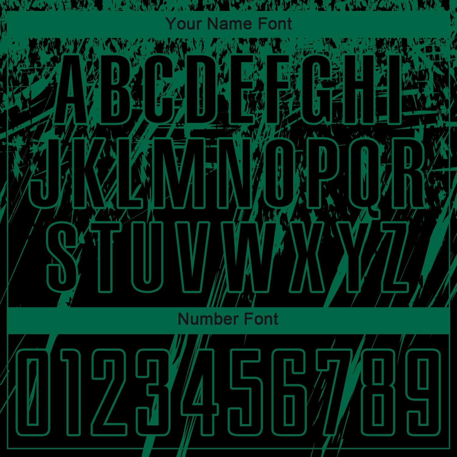 Personalized Black Kelly Green Sublimation Soccer Uniform Jersey Personalized Sublimation Soccer Jersey in Black and Kelly Green Personalized Black Kelly Green Sublimation Soccer Uniform - Image 5