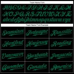 Personalized Baseball Jersey in Black, Kelly Green, and White - Custom Team Jersey for Sports and Play Personalized Black