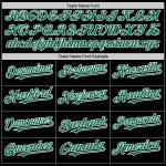 Personalized Black Green White Baseball Jersey Sleeveless for Men and Women Personalized Black Kelly Green-White Sleeveless