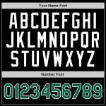 Personalized Black Green White Throwback Basketball Jersey for Men and Women Personalized Black Kelly Green-White Throwback
