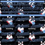 Personalized Black Light Blue 3D Bowling Jersey for Men, Custom Baseball Design Personalized Black Light Blue 3D Bowling
