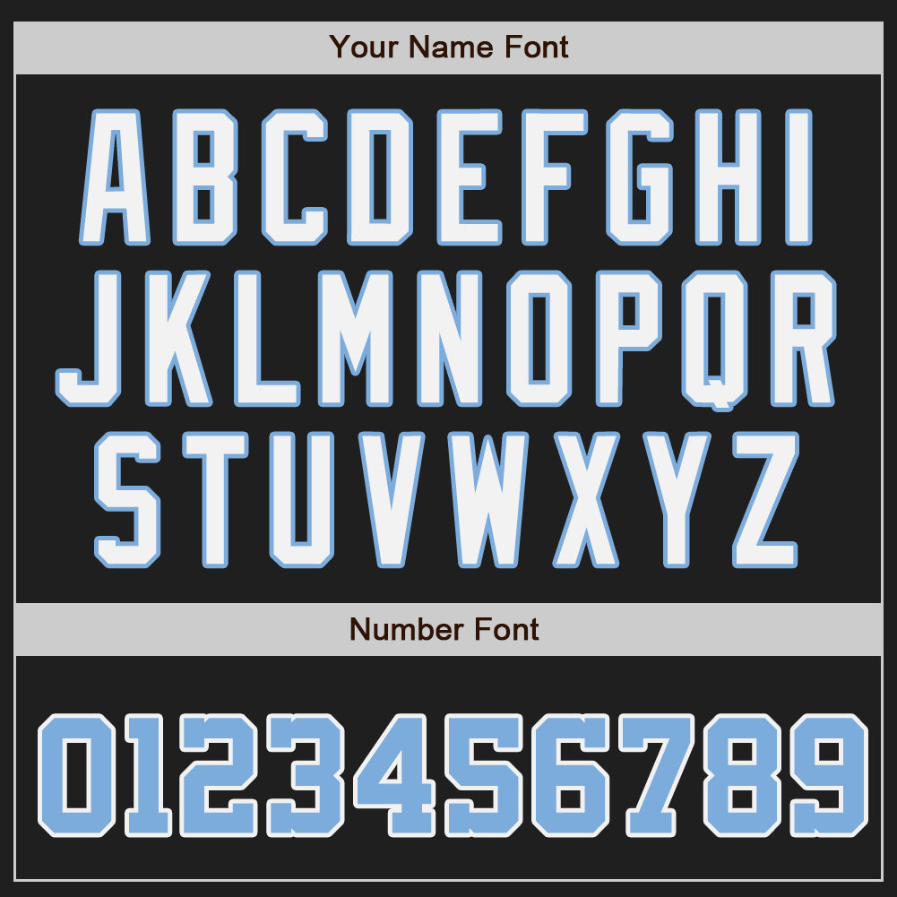 Personalized Black Light Blue-Gray Split Fashion Baseball Jersey Personalized Black Light Blue Gray Split Fashion Baseball Jersey for Men and Women Personalized Black Light Blue-Gray Split - Image 5