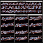 Personalized Black Light Blue Orange Throwback Baseball Jersey for Men Personalized Black Light Blue-Orange Mesh Throwback
