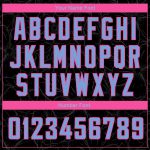 Personalized Basketball Jersey City Edition - Black Light Blue Pink Flowers Design Personalized Black Light Blue-Pink Flowers