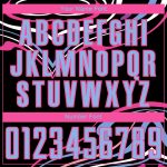 Personalized Soccer Uniform Jersey in Black Light Blue-Pink Fluid Shapes Design Personalized Black Light Blue-Pink Fluid