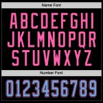 Personalized Black Light Blue Pink Hockey Jersey for Custom Sports Apparel Personalized Black Light Blue-Pink Hockey Jersey