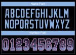 Personalized Black Light Blue Pink Fashion Football Jersey | Drift Design Personalized Black Light Blue-Pink Mesh Drift Fashion