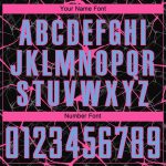 Personalized Black Light Blue Pink Soccer Jersey - Sublimation Uniform Personalized Black Light Blue-Pink Sublimation Soccer