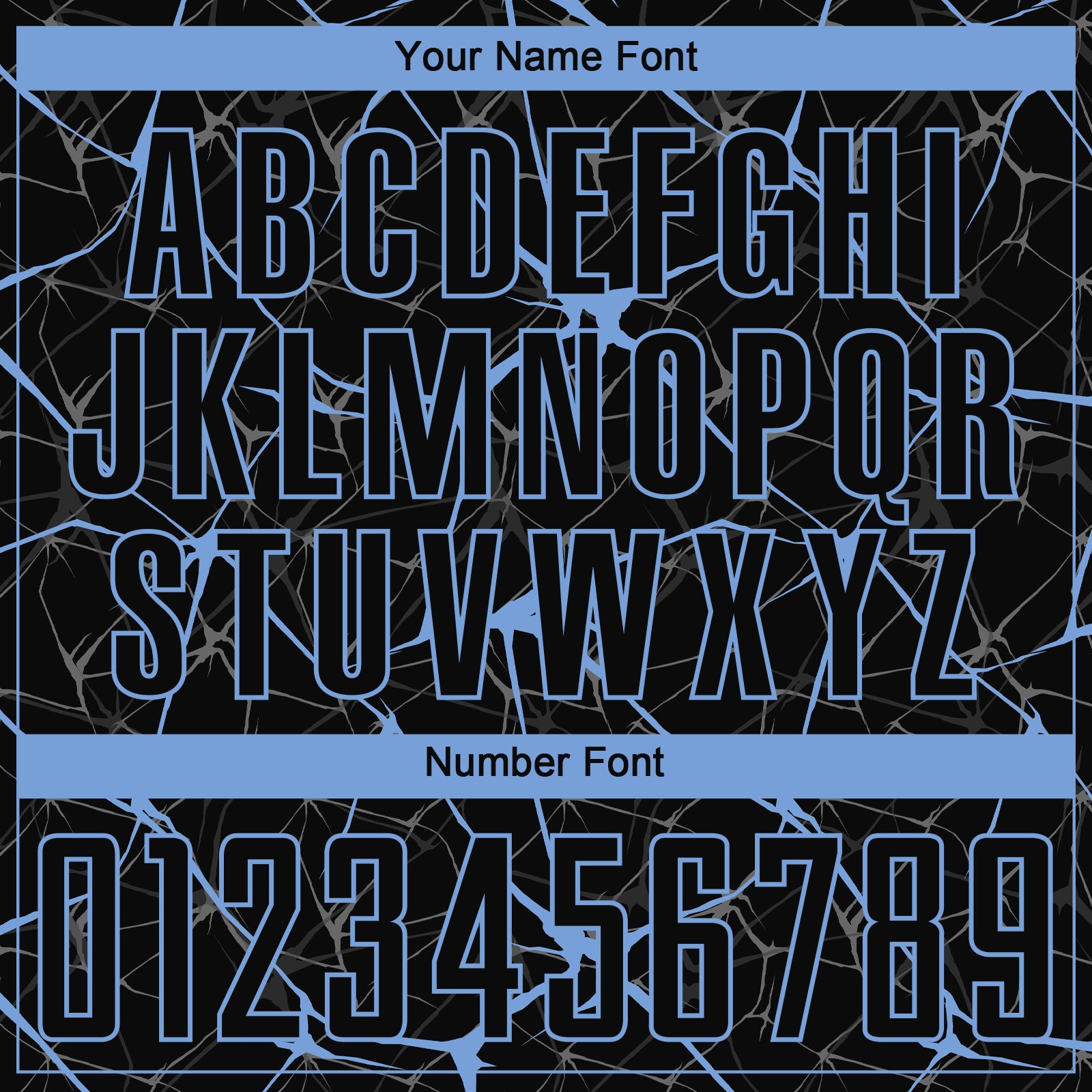 Personalized Black Light Blue Sublimation Soccer Uniform Jersey Personalized Black Light Blue Soccer Jersey Uniform - Custom Sublimation Design Personalized Black Light Blue Sublimation - Image 5