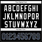 Customizable 3D Abstract Glittering Dot Baseball Jersey | Personalized Black Light Blue-White Team Jersey with Name & Number