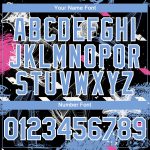 Personalized 3D Sailing Boats Jersey in Black Light Blue White - Custom Baseball Jersey Personalized Black Light Blue-White