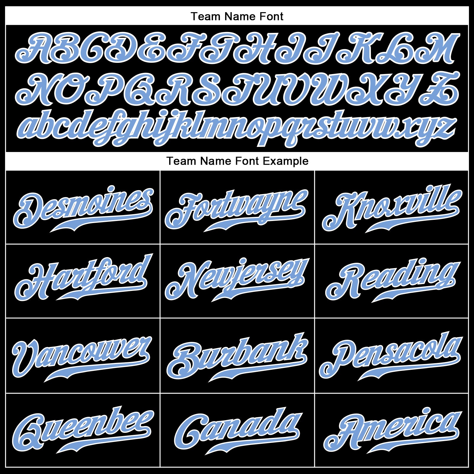 Personalized Black Light Blue-White Authentic Sleeveless Baseball Jersey Team Custom Name and Number Custom Name & Number Personalized Baseball Jersey Black Light Blue-White Authentic Sleeveless Team Gear Personalized Black - Image 3