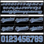 Personalized Black Light Blue White Throwback Basketball Shorts for Men 3 Personalized Black Light Blue-White Throwback Basketball