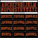 Custom Team Name Number Long Sleeve Performance T-Shirt Black Maroon Gold Personalized Personalized Black Maroon-Gold Long
