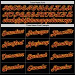 Personalized Performance T-Shirt in Black Maroon-Gold for Custom Style Personalized Black Maroon-Gold Performance T-Shirt