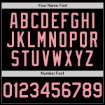 Custom Black Medium Pink Baseball Jersey with Personalized Name and Number - Authentic Sleeveless Team Apparel Personalized