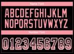 Personalized Black Pink White Medium Drift Fashion Football Jersey Mesh Personalized Black Medium Pink-White Mesh Drift Fashion