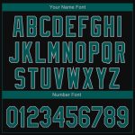 Personalized 3D Philadelphia City Edition Baseball Jersey Custom Name Number - Black Midnight Green Gray Fade Fashion Authentic