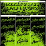 Personalized Neon Green Black 3D Dripping Splatter Art T-Shirt for Performance Personalized Black Neon Green 3D Dripping