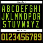 Custom Hockey Jersey with Personalized Name & Number in Black Neon Green-Red Lace Design Personalized Black Neon Green-Red