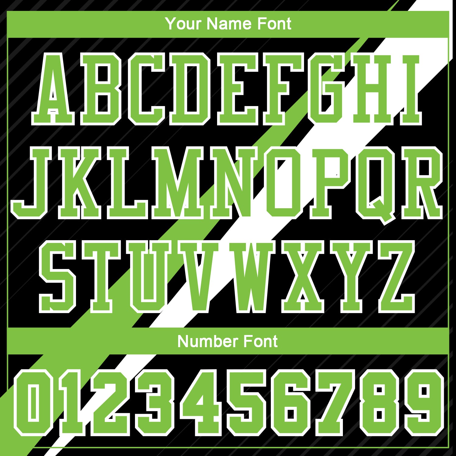 Personalized Basketball Jersey with Black Neon Green Diagonal Lines, Round Neck, Sublimation Design - Custom Sportswear Personalized - Image 4