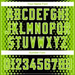 Custom City Edition Basketball Jersey - Personalized Black Neon Green Halftone with Name & Number Personalized Black Neon