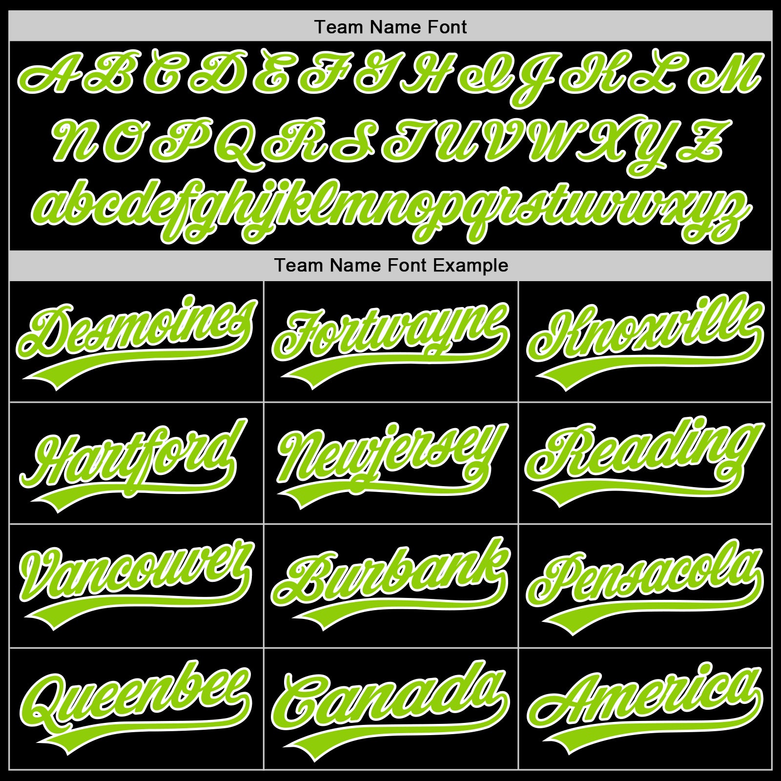 Personalized Throwback Baseball Jersey in Black Neon Green and White Personalized Black Neon Green-White Throwback Baseball - Image 4