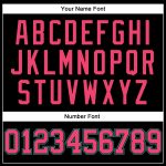 Custom Black Neon Pink Aqua Basketball Jersey - Personalized Throwback Style Personalized Black Neon Pink-Aqua Throwback