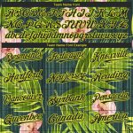 Personalized Hawaii Tropical Palm Leaves Baseball Jersey with Orchids, Custom Name & Number, Black Neon Yellow 3D Pattern Design