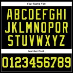 Custom Name Number Authentic Black Neon Yellow Throwback Basketball Jersey Personalized Team Jersey Personalized Black Neon