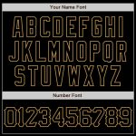 Personalized Black Gold 3D Abstract Baseball Jersey - Sharp Shape Design Personalized Black Old Gold 3D Abstract Sharp Shape