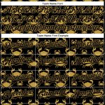Custom Name and Number Black Gold 3D Crab Lemon Baseball Jersey - Personalized Authentic Design Personalized Black Old Gold