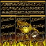 Custom Name Number Polo Shirt - Black Old Gold 3D Pattern Flame Billiards Performance 8 Ball Team Shirt Personalized Black