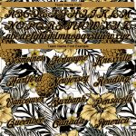 Personalized 3D Tropical Plant Pineapples Black Old Gold T-Shirt for Performance Wear Personalized Black Old Gold 3D Tropical