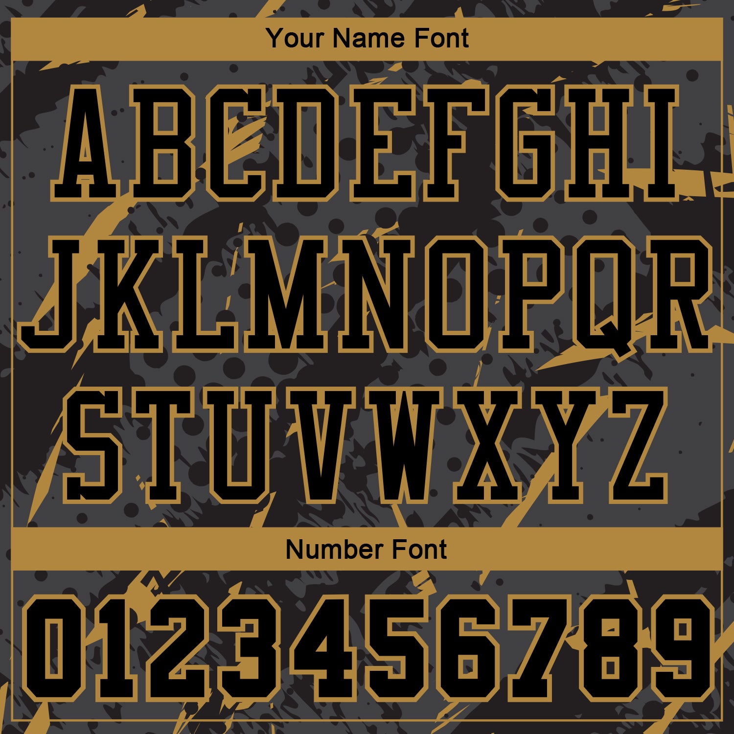 Personalized Black Old Gold Bright Lines Round Neck Sublimation Basketball Suit Jersey Team Custom Name and Number Custom Sublimation Basketball Jersey with Personalized Name & Number, Black & Old Gold Round Neck Suit Personalized Black - Image 4